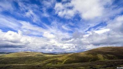 Allt Duine hills