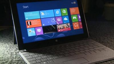 Tablet with Windows 8