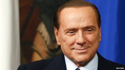 Silvio Berlusconi - file photo