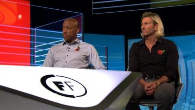 Dion Dublin and Robbie Savage