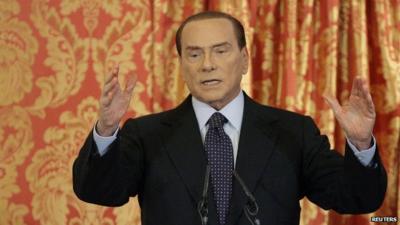 Italian PM Berlusconi