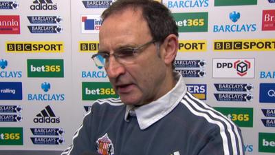 Sunderland boss Martin O'Neill