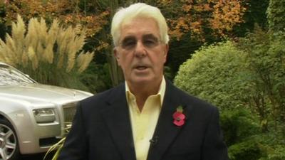 PR consultant Max Clifford