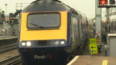 Rail franchise row