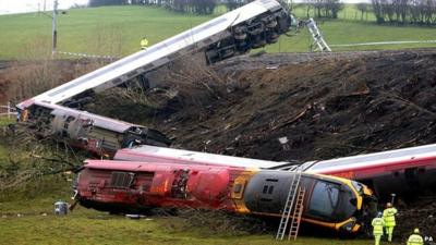 Virgin train derailed at Grayrigg