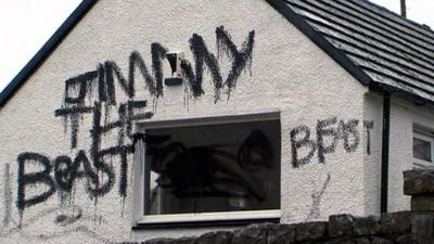 Jimmy Savile's former home in Glencoe