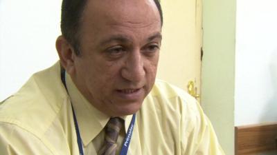 Iraqi child psychiatrist Dr Haidar al-Maliki