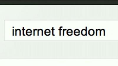 Internet freedom screenshot