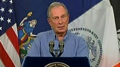 The mayor of New York, Michael Bloomberg