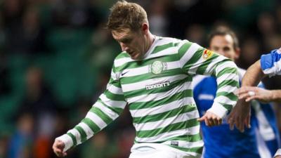 Celtic midfielder Kris Commons