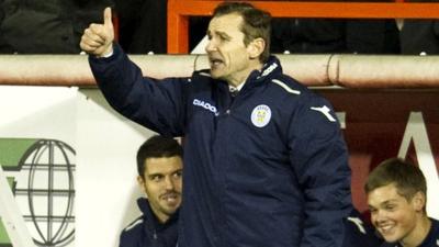 St Mirren manager Danny Lennon