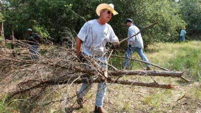 George Bush in Texas