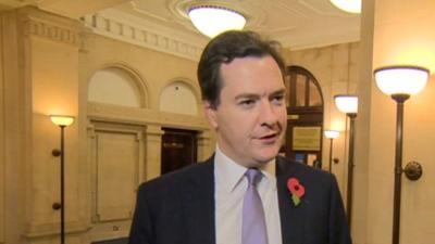 Chancellor George Osborne