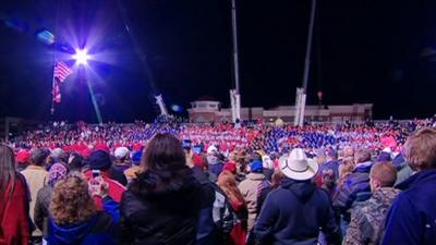 Mitt Romney election rally