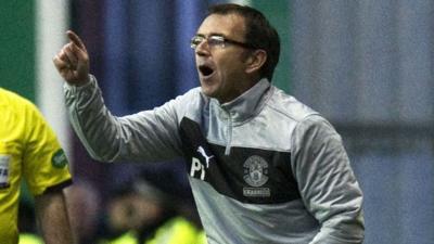 Hibernian manager Pat Fenlon