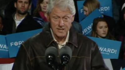 Bill Clinton in Virginia