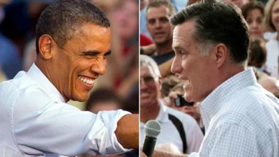 President Barack Obama and Governor Mitt Romney