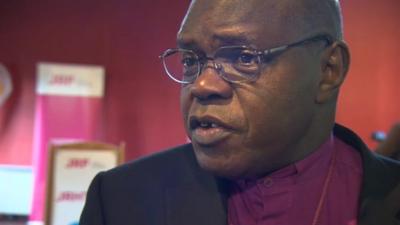 The Archbishop of York John Sentamu