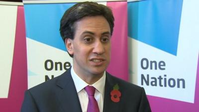 Labour leader Ed Miliband