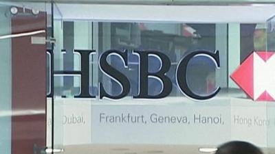 HSBC sign