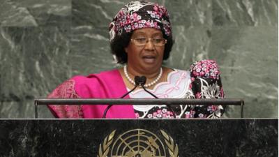 President Joyce Banda