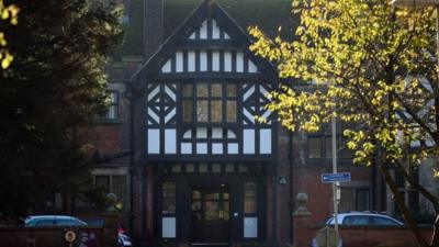 The former Bryn Estyn Childrens Care Home, Wrexham