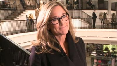 Burberry chief executive Angela Ahrendts