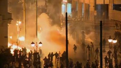 Protest in Athens