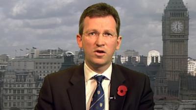 Prisons minister Jeremy Wright