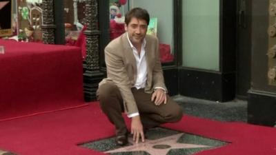 Javier Bardem and his star