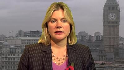 International Development Secretary, Justine Greening