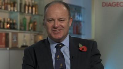 Diageo chief executive Paul Walsh