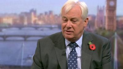 Lord Patten on BBC's Andrew Marr Show