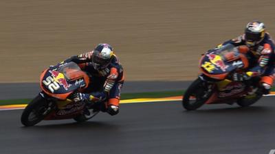 British Moto3 rider wins in Valencia