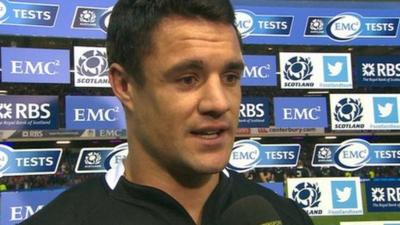 New Zealand number 10 Dan Carter