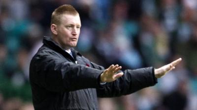 St Johnstone manager Steve Lomas