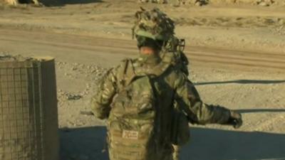 Soldier in Afghanistan