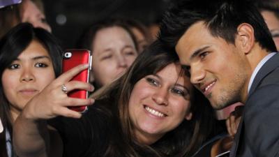 Taylor Lautner and fans