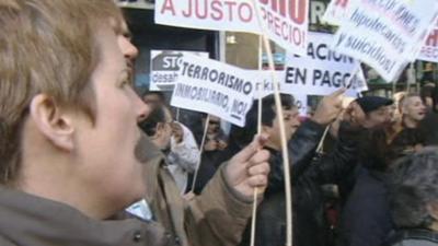 Protest in Spain