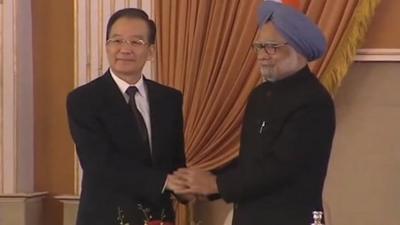 Leaders of India and China