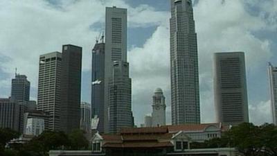 Singapore skyline