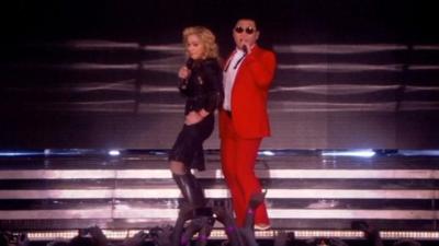 Madonna and Psy