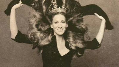 Sarah Jessica Parker photographed by Karl Lagerfeld