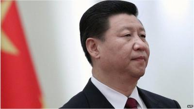 File image of Xi Jinping in the Great Hall of the People in Beijing on 28 September 2011