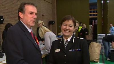 Barry Coppinger and Jacqui Cheer