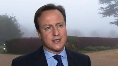 Prime Minister David Cameron