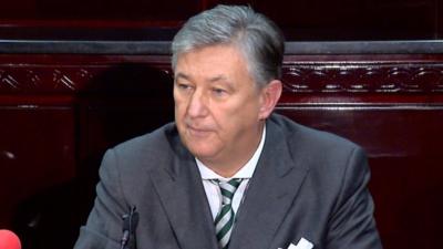 Celtic chief executive Peter Lawwell