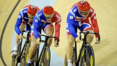 Great Britain's Men's Team Sprint