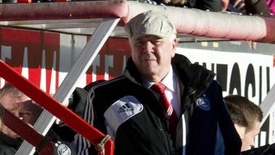 Aberdeen manager Craig Brown