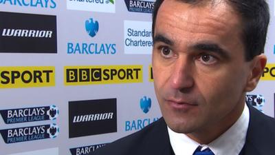 Wigan manager Roberto Martinez